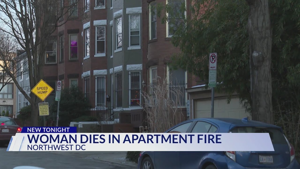 Woman dies after apartment fire in Northwest DC - YouTube