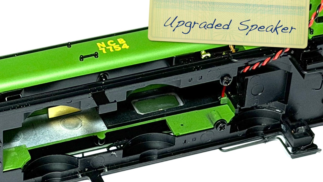 Accurascale Pannier With An Upgraded Speaker, And Wheeltappers DCC Sound