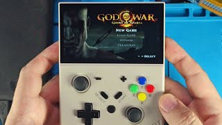 M18 R43 Pro Handheld - PSP - God of War and Street Fighter II Gameplay