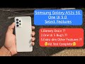 Samsung A52s 5G One UI 5 Update : Select New Features | Battery Drain ?? | One Ui Bug's ??