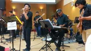 Video thumbnail of "Nurul & Ajai -Aku cinta Aku Rindu -cover by izam band"