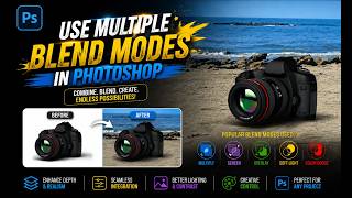 Use Multiple Blend Modes in Photoshop | Master Blend Modes Like a Pro