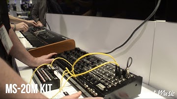 MS-20M Kit by Korg, presented by Steve McNally @NAMM2015.