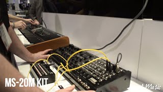 MS-20M Kit by Korg, presented by Steve McNally @NAMM2015.