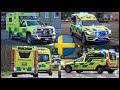 🚑 Ambulanser på utryckning 2018 [Sverige]