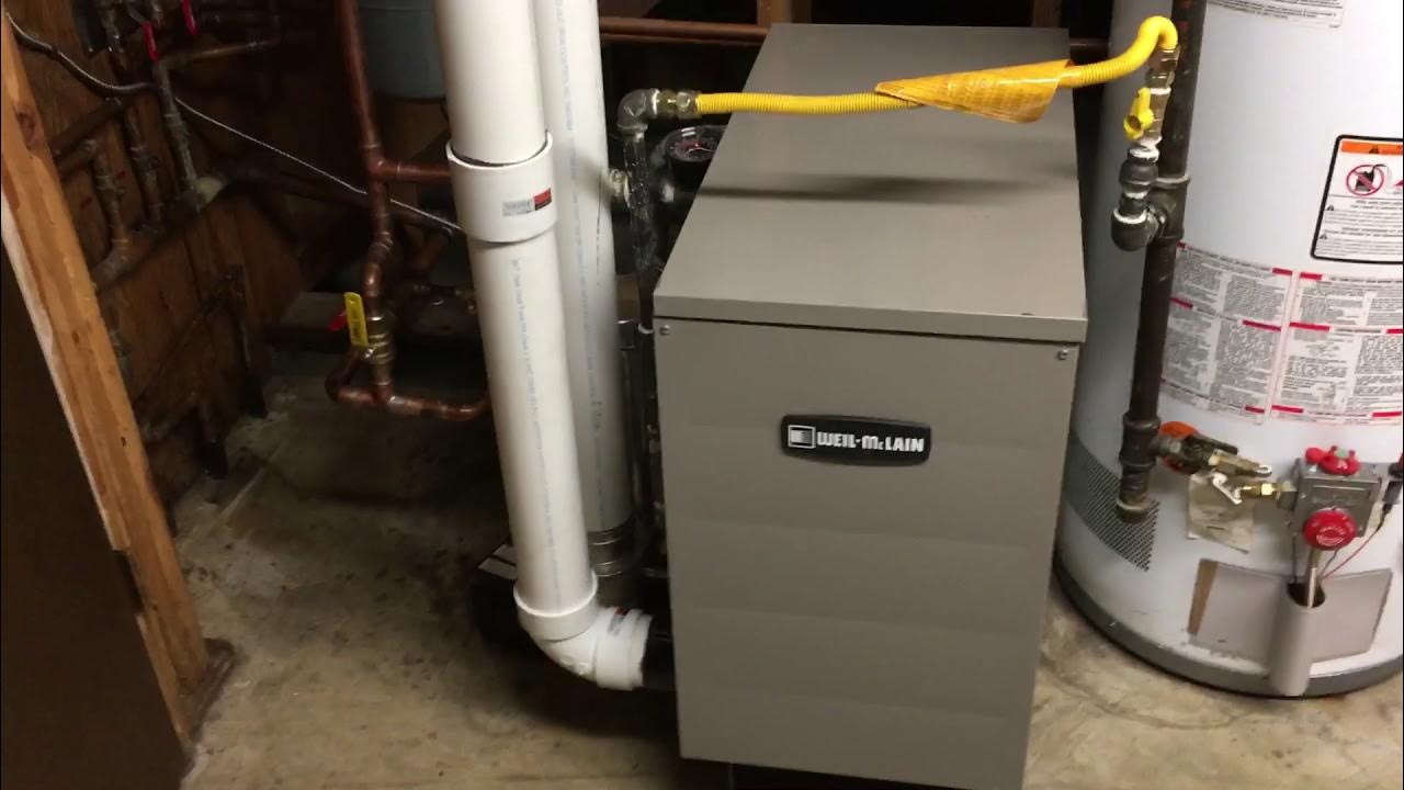 High efficiency Weil McLain Boiler GV90+4. Trust Heating & Cooling Ltd