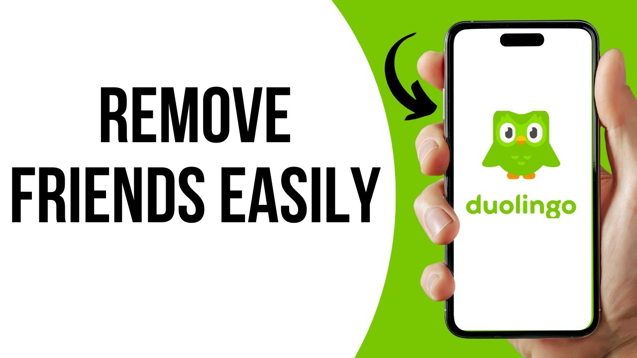 Как удалить друзей из Duolingo?