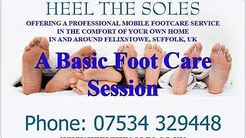 A Basic Foot Care Session From Theresa of Heel The...
