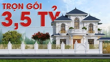 Biệt thự mái nhật tân cổ điển vẻ đẹp Á ĐÔNG kết hợp CHÂU ÂU 2 từ "ĐẲNG CẤP"