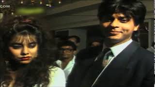Шахрукх Кхан  и Гаури на премьере фильма Танцовщица Кабаре