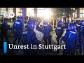 Why did local youth clash with police in the German city of Stuttgart? | DW News