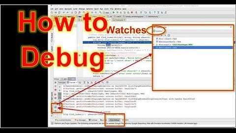 Android Studio #32: How to Debug an App