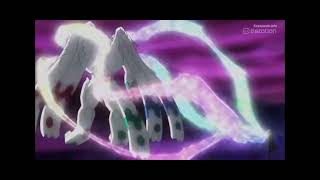 Mega shiny rayquaza x Mega shiny zygarde 