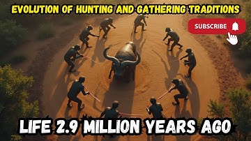 Life 2 9 Million Years Ago   Evolution of Hunting and Gathering Traditions