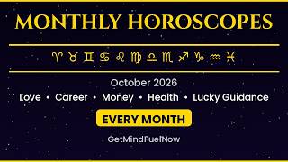 Information Monthly Horoscope October 2026 — All 12 Zodiac Signs (Love, Career, Money, Health) Update