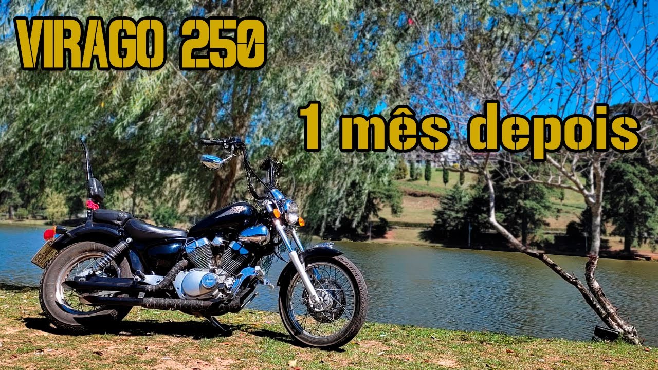 VIRAGO 250 - PRIMEIRAS IMPRESSÕES PÓS 1 MÊS DE USO - CONSUMO