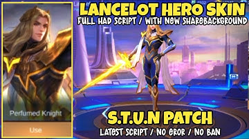 Lancelot Hero Skin Script with Voice - Swordmaster | Full Voice Lines & New Sharebackground | MLBB