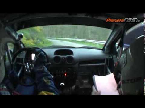 On Board Fran Lago - Dani Castro Rallye Noia 2010