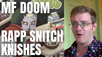 MF Doom - Rapp Snitch Knishes (REACTION!) 90s Hip Hop Fan Reacts