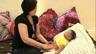 Massaging a Baby With Colic : Rainbow Massage Stroke for a Baby With Colic
