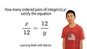 How many ordered pairs of integers(x,y) satisfy the equation■(x/12=12/y)