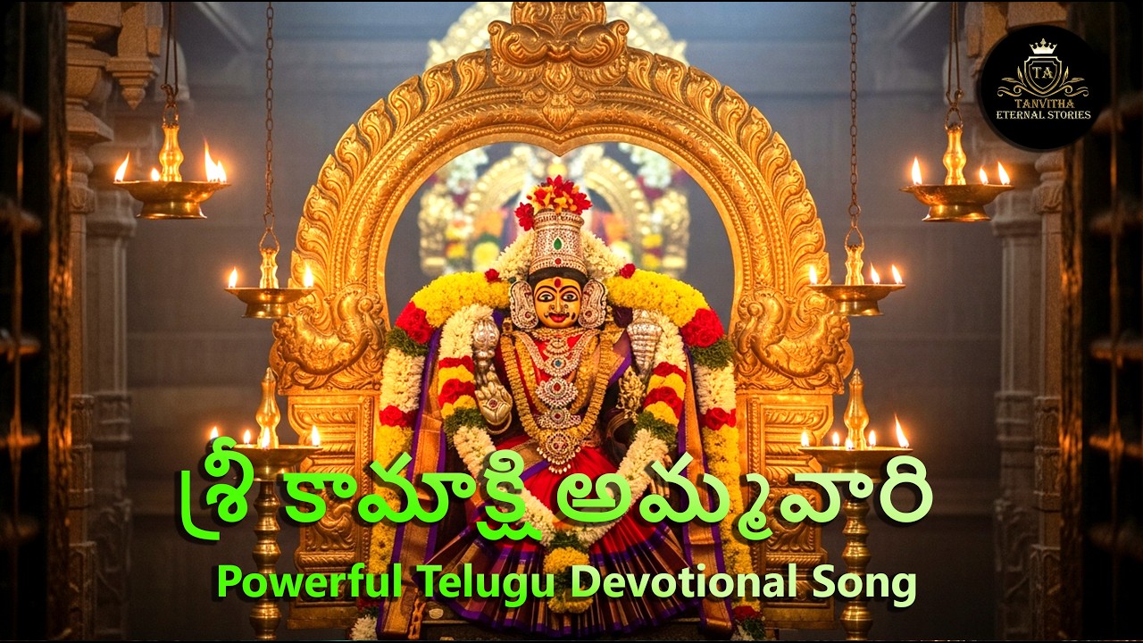 Kamakshi Amma Song Telugu | Jonnavada Temple Devotional Song | CINEMATIC SONG | #fridaysongs #ai