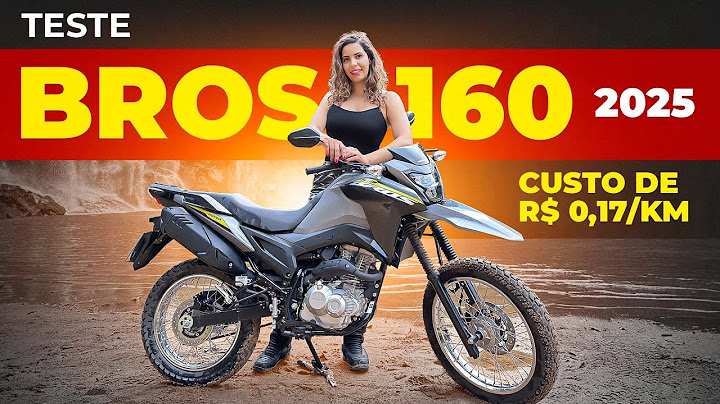 TESTE NOVA BROS 160 2025 *MELHOR VÍDEO* NOVO FREIO ABS, NOVO PAINEL, CORES E PREÇO HONDA BROS160 ABS