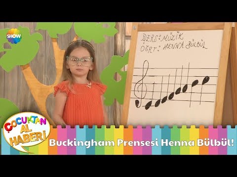 Çocuktan Al Haberi'nin Buckingham Prensesi Henna Bülbül!