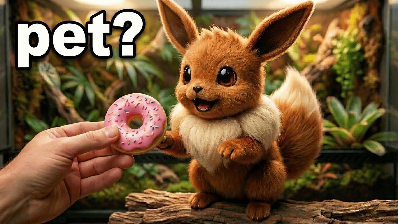 Я смоделировал все эволюции Иви в реальной жизни.