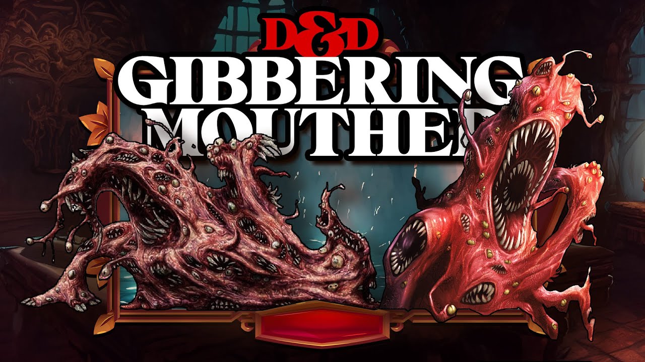 Gibbering Mouther | D&D Monster Manual