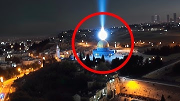 TEKEN IN DE LUCHT BOVEN ISRAËL MAAKT VIJANDELIJK LEGER AF - Waargebeurd verhaal