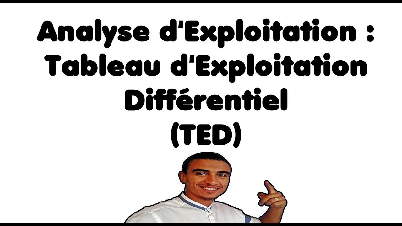 Compta DARIJA :Analyse d'Exploitation 