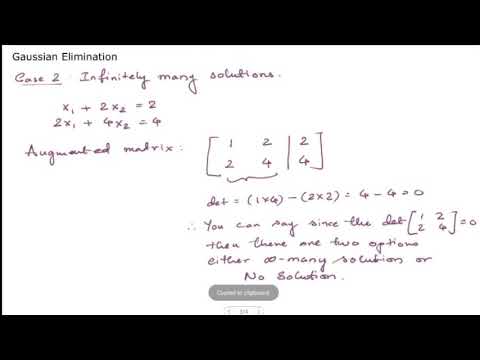 Gaussian Elimination |