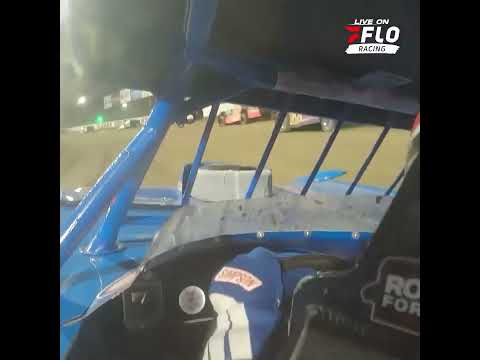 🎥 13th ➡️ 3rd. Brandon Sheppard was up on the wheel during Thursday’s prelim at Eldora. #World100 🌎 - dirt track racing video