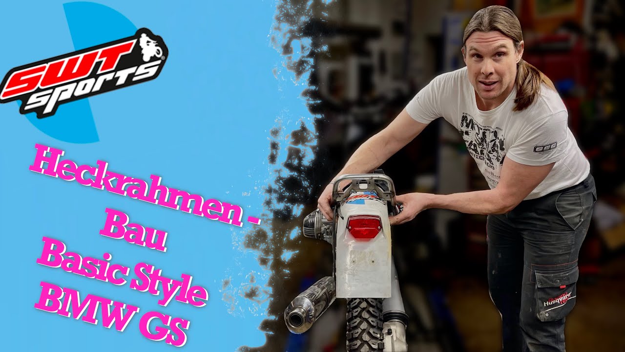 Heckrahmen-Bau für die BMW Motorrad  R 80 - 100 GS im klassischen Basic Stil. 