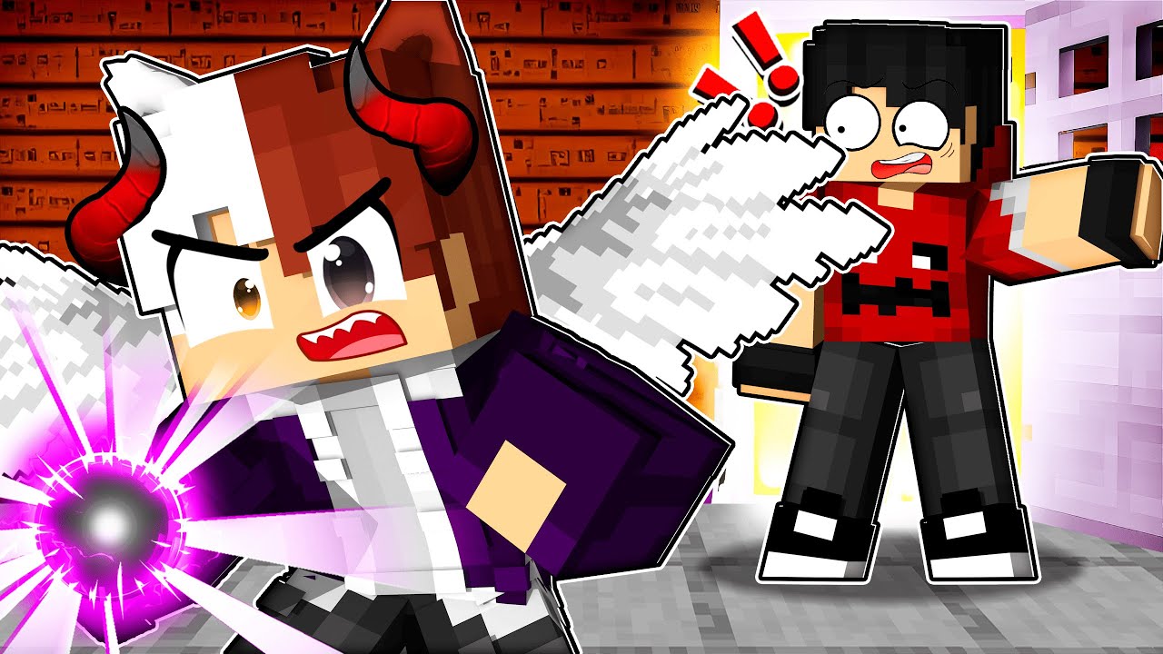 MEUS AMIGOS não SABEM que eu sou um HIBRIDO no Minecraft