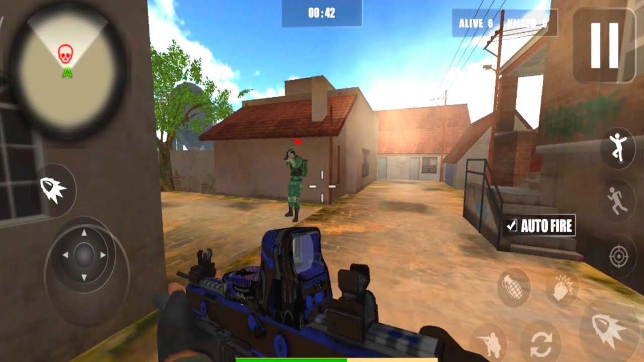 Squad Survival Battleground Free Fire - Fps Gun Shooting Android GamePlay. #1