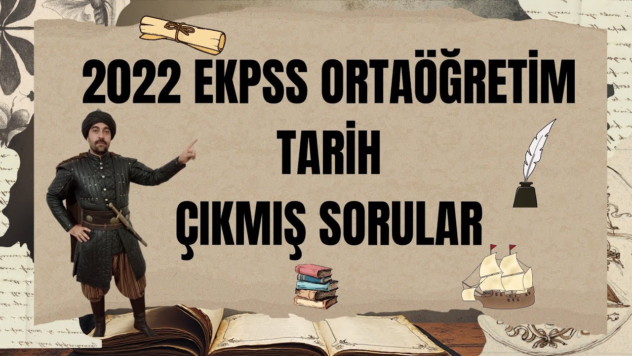 2022 EKPSS ORTAÖĞRETİM TARİH ÇIKMIŞ SORULAR #kpss #yks #ekpss #ales #dgs 