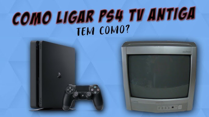 COMO USAR XBOX ONE NA TV DE TUBO (TV ANTIGA) 