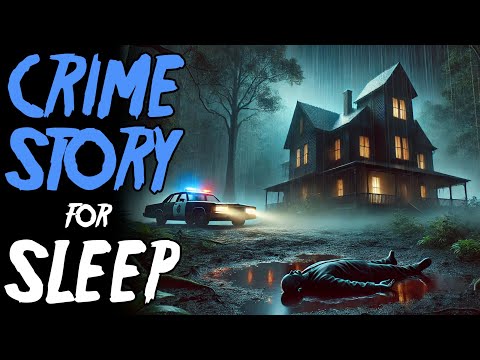 Disturbing True Crime Stories For Sleep With Rain Sound | Black Screen | Vol. 73