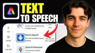 How To Use Text To Speech On Adobe Express (Tutorial 2026)