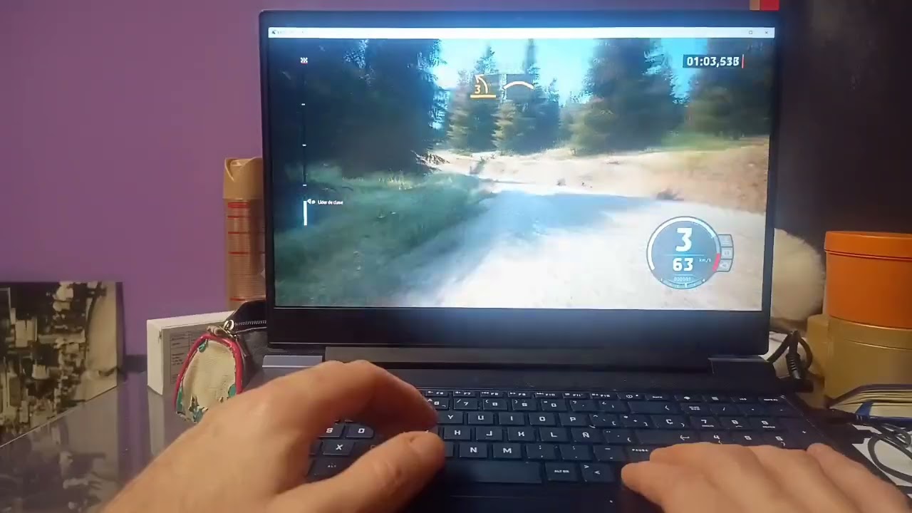 WINNING ON KEYBOARD IN WRC RALLY CHILE