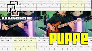 Rammstein - Puppe |Guitar Cover| |Tab|