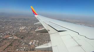 Sunny Phoenix Landing - Deja Vu - Southwest Airlines 737-700 Landing in Phoenix (PHX)