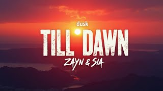 Dusk Till Dawn – ZAYN & Sia | Official Lyrics Video & Cinematic Energy 2025