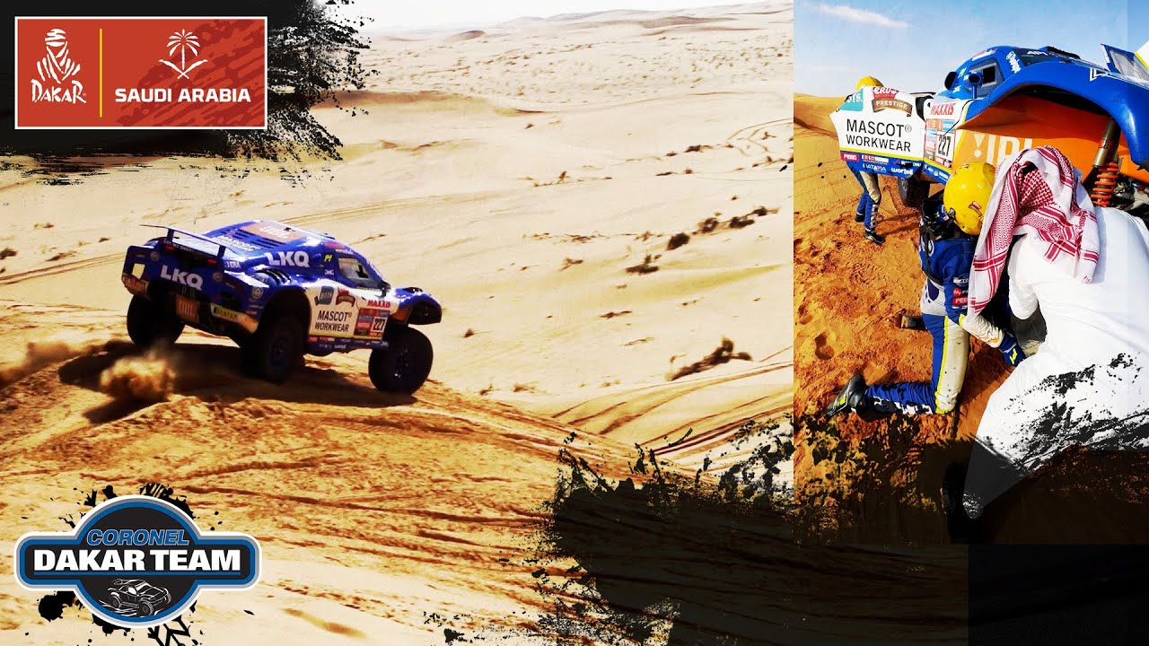 Difficult rally stage for the Coronel brothers, extra help from the locals | Dakar 2023