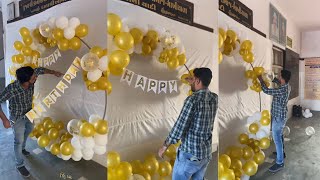 Birthday party decorations - birthday decoration - balloon decoration ideas #balloondecor #birthday