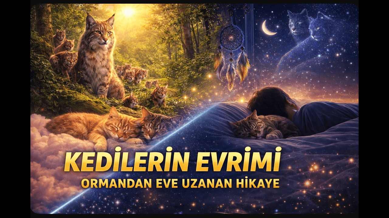 Kedilerin Evrimi: Ormandan Eve Uzanan Hikâye | Uyutan Hayvanlar