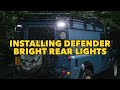 Installing the O.R.E LED Work Lights On my Defender
