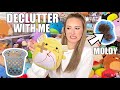 Decluttering  organizing my fidgets slimes  squishmallow collection hour long special